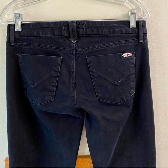 Hudson Black MidRise Denim Skinny Jeans Women’s Size 28 Made In the USA W427DKS - Picture 7 of 16